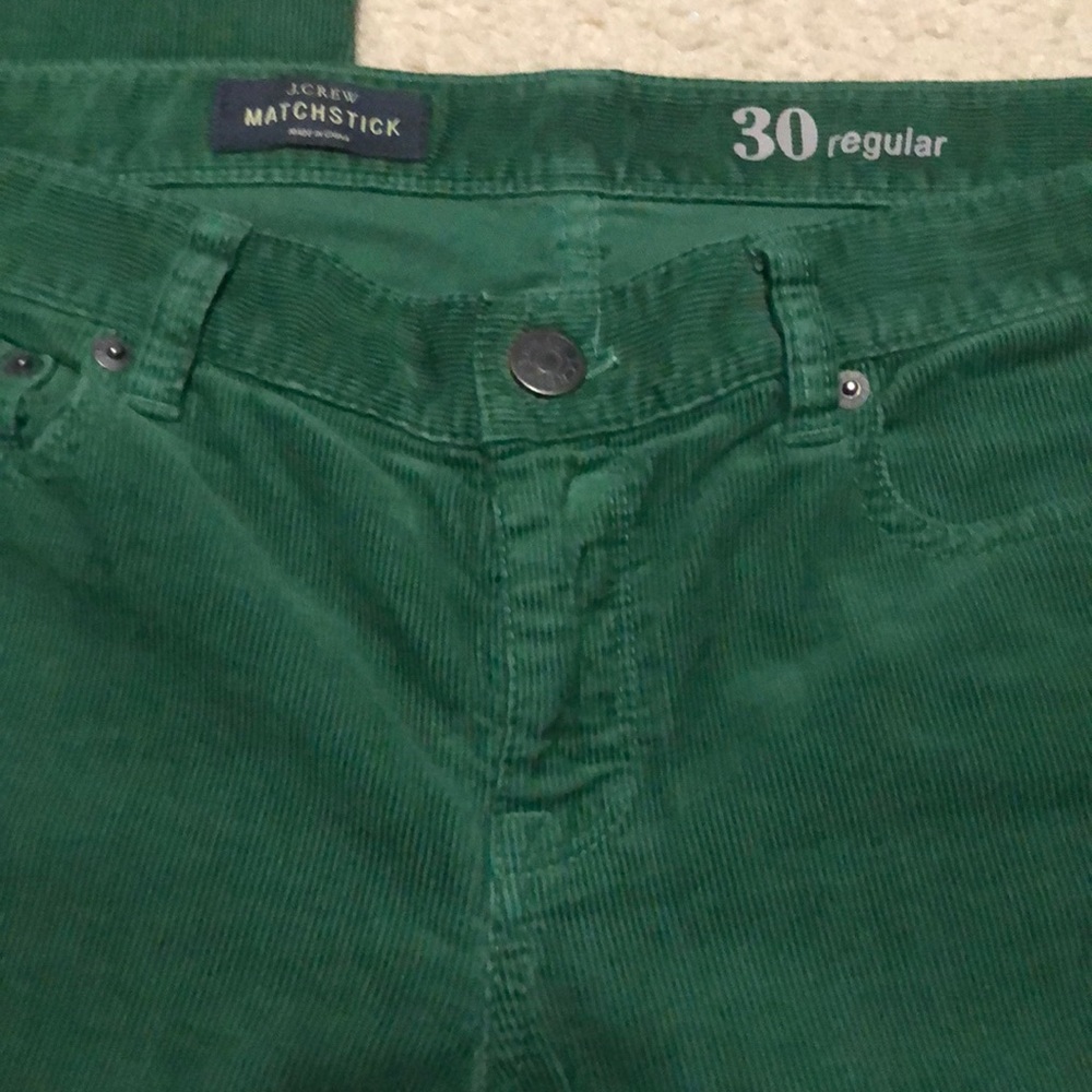 J Crew matchstick cords